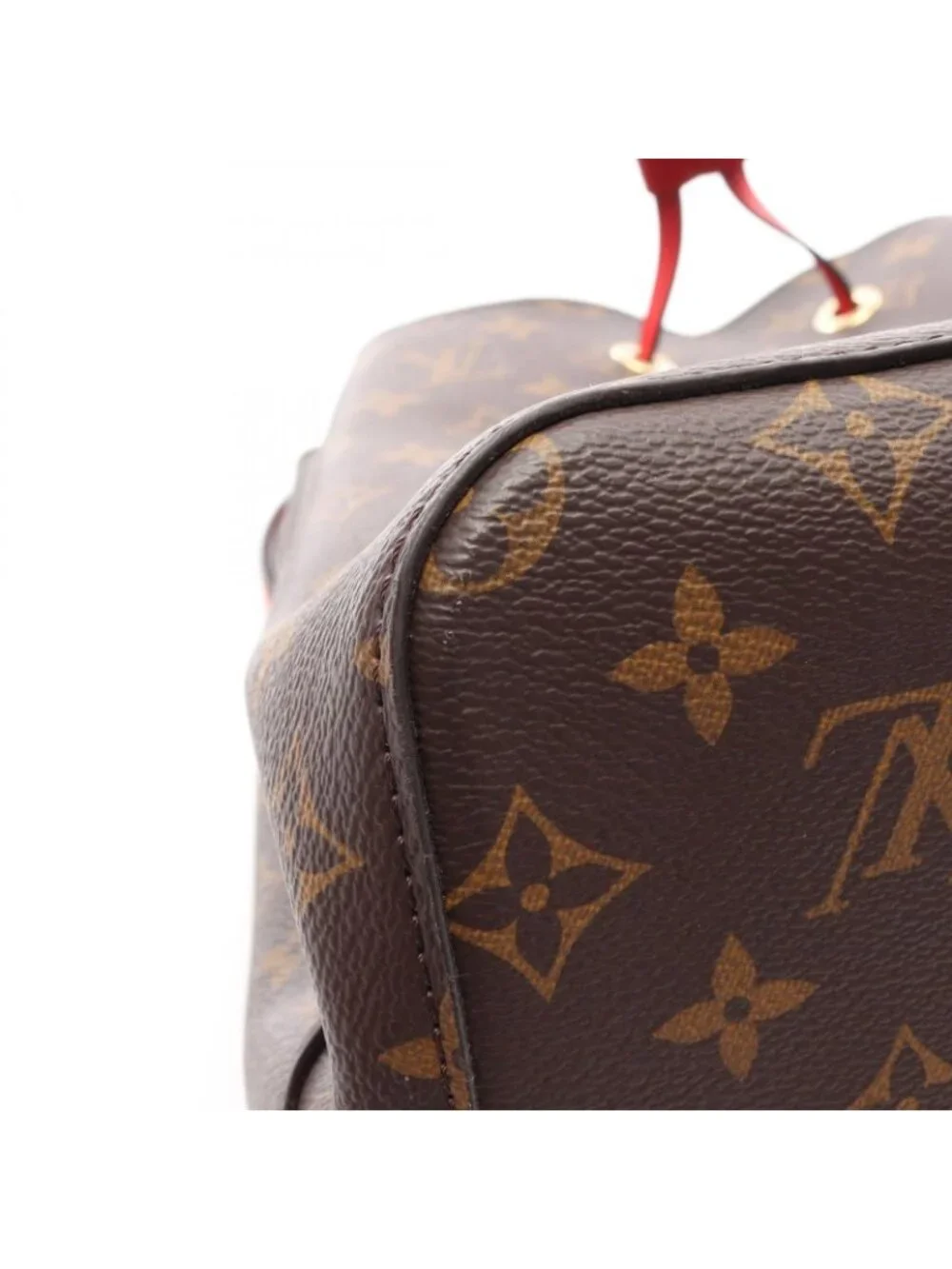 Louis Vuitton Shoulder Bag Neo Noe Coquelicot Coatingcanvas Leather